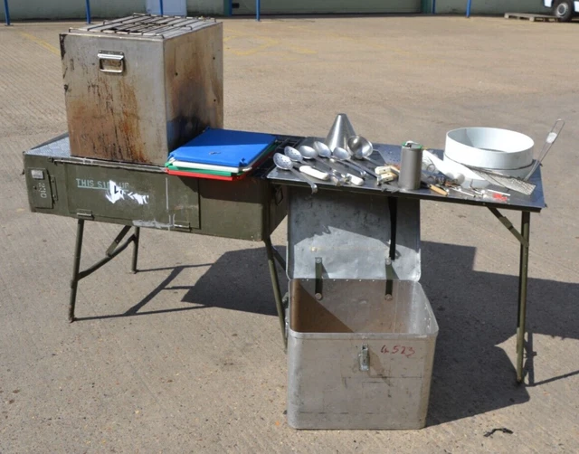 BRITISH ARMY FIELD Kitchen No.5 Field Catering Cookset £699.95