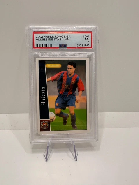 Carte Andres Iniesta N°43 FC Barcelone - Saison 2004/05 - Mundicromo - Excellent état