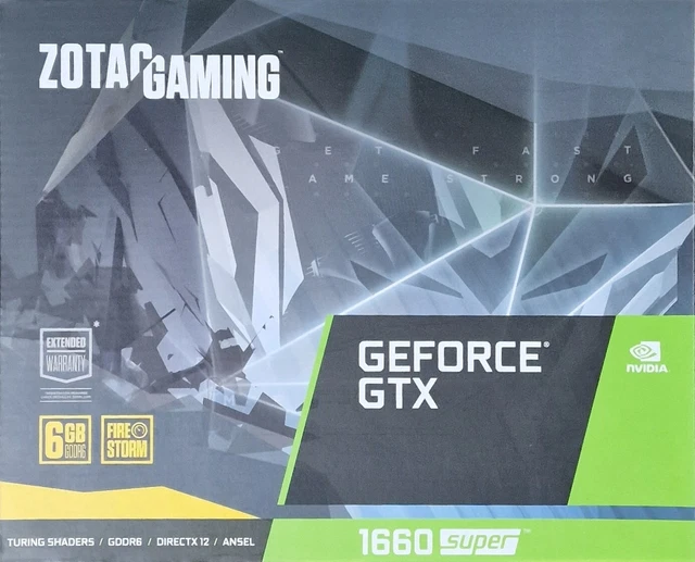 Zotac gtx 1660 super sales amp 6gb gddr6 192bit dx12