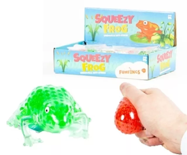 Keycraft Jellyball Squeezy Frog 8Cm - Nv507 Relax Stress Relief Squeeze Kids Toy