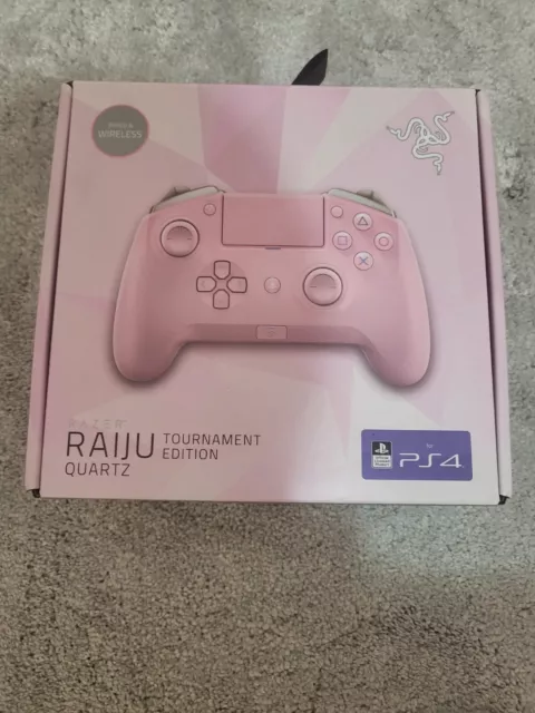 Razer Raiju Tournament Edition Quartz Pink SONY PS4 Official License RARE PS5