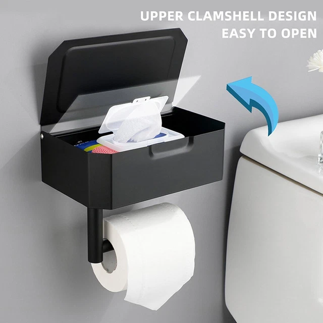 Porta asciugamani resistente 1 pz supporto carta igienica 13,5 x 7,8 x 21,8 s1-7