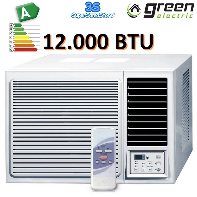 3S Climatiseur Monobloc Encastré 12000 Btu Green Electric Pompe À Chaleur