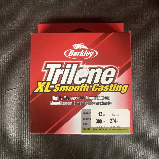 (1)Berkley - TriLene - XL-Smooth Casting - 12lb Test - 300m - Lot L56 (1)Berkley - TriLene - XL-Smooth Casting - 12lb Test - 300m - Lot L56