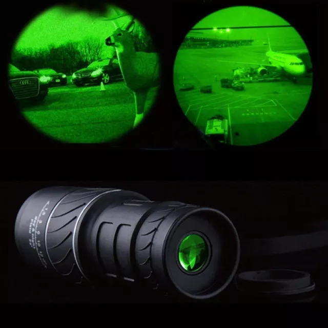 New Day&Night Vision 40X60 HD Optical Monocular Hunting Camping Hiking Telescope