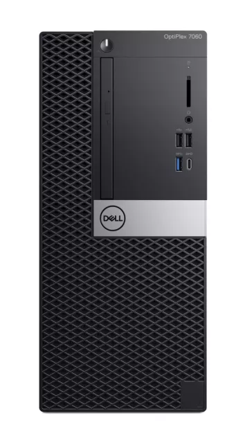 Dell Optiplex 7060 PC i7-8700 3.20GHz 16GB 256GB M.2 Radeon 550 RX Win11 Pro