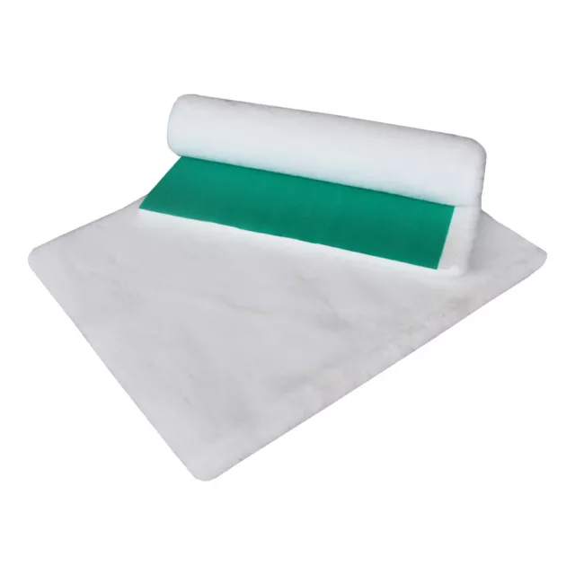 VETFLEECE Dog Bed Greenback Whelping Fleece Pro Bedding White | FREE Delivery