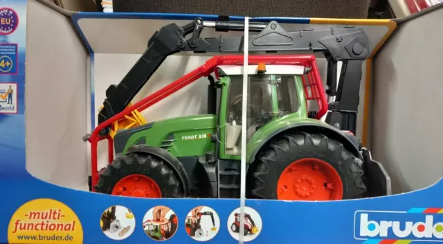 Tractor Brother Fendt 936 Vario 1:16 Forestry