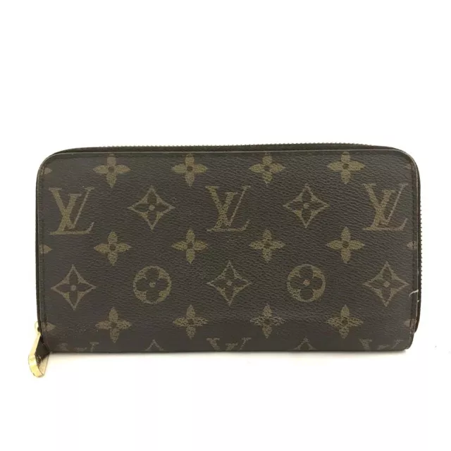 Cartera larga con cremallera con cremallera con monograma Louis Vuitton/6X1106