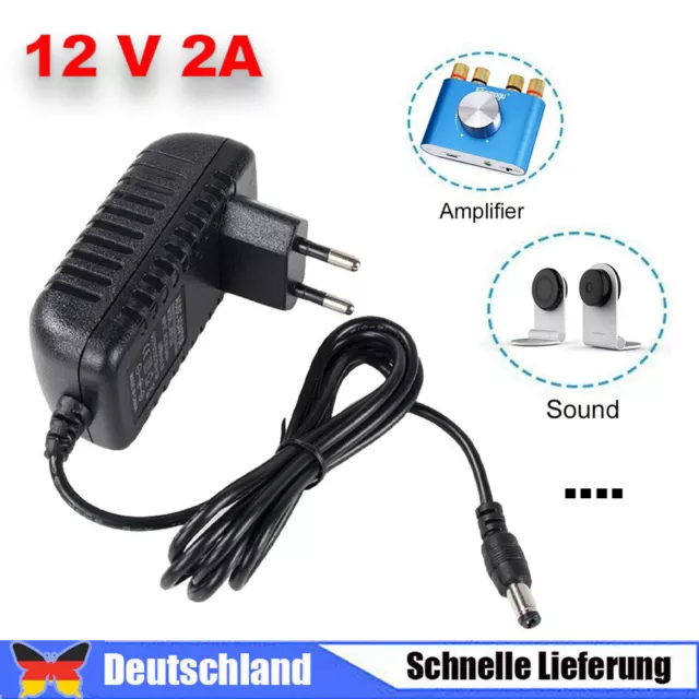 AC 100-240V DC 12V 2A Netzteil für Lithium-ion Ladegerät Adapter Charger EU-Plug