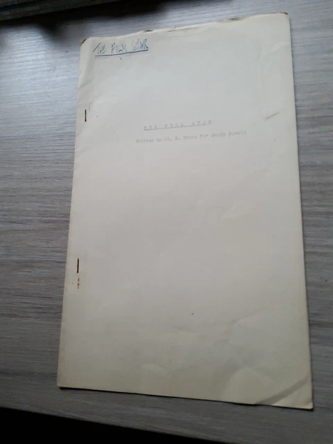 VARIETY THEATRE SCRIPT,1930S,COMEDIAN Sandy Powell,The Film Star £25.00 ...