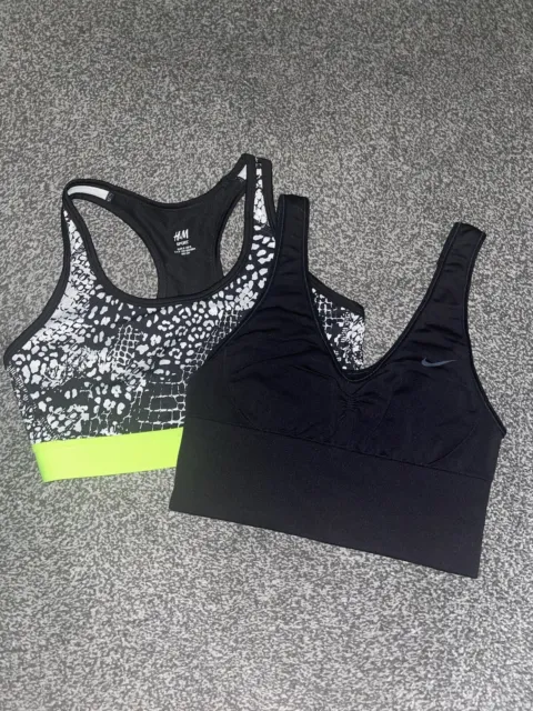 Nike Yoga Luxe Women's Dri-FIT Ribbed Tank Top Heather Grey Size
