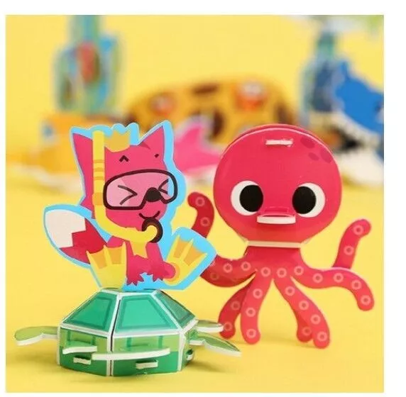 Pinkfong Creación Tridimensional Haciendo Juego Juguete Familia de... 3