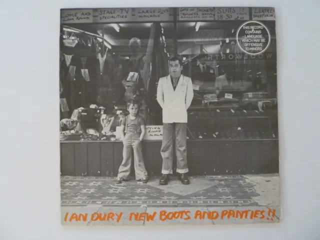 Ian Dury And The Blockheads New Boots And Panties Record Vinyl Lp Aus 1977 Stiff