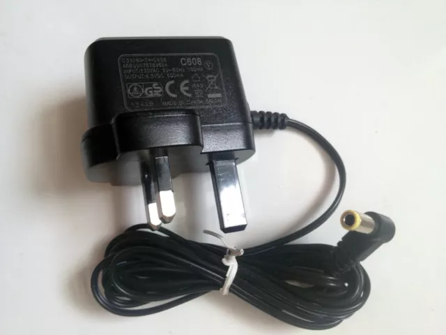 Gigaset C608 A5B00075789884 UK 3-pin Power Lead AC Adapter Cordless v1