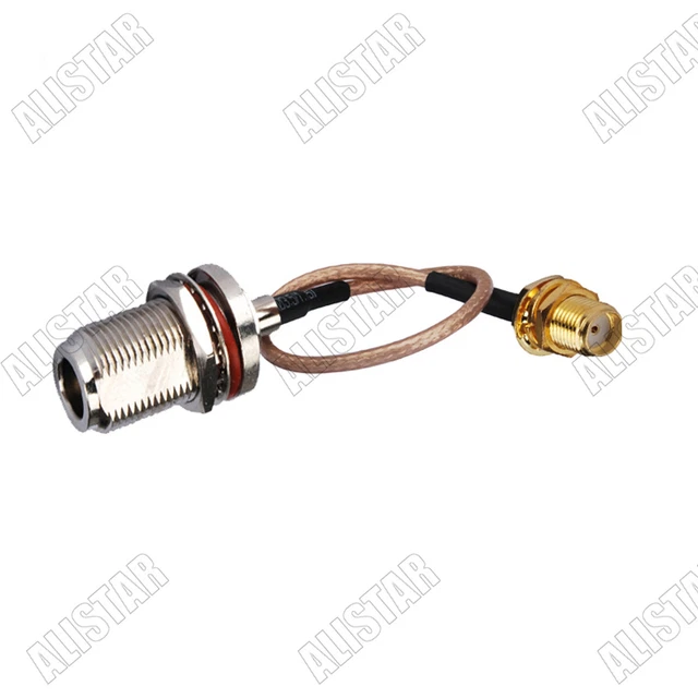 Câble SMA Mâle Vers N Femelle RG316 20cm 50 Ohms - Faible Perte Avec Joint Torique