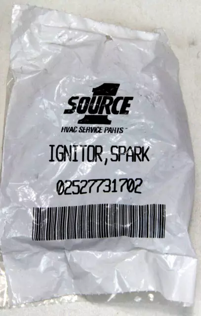 York Coleman SOURCE 1 HVAC SERVICE PART 02527731702 IGNITOR SPARK 34 INCH LEAD