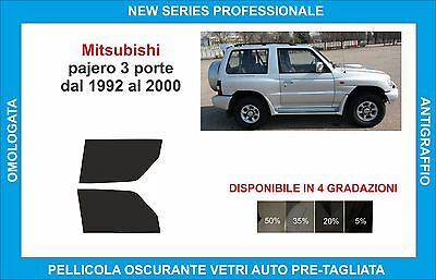 PSSC Pre Cut-Pellicola per finestrini auto Mitsubishi Pajero Pinin 2001 al 2004 
