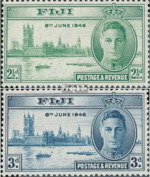 fiji-Islands 112-113 (complete issue) unmounted mint / never hinged 1946 End 2.