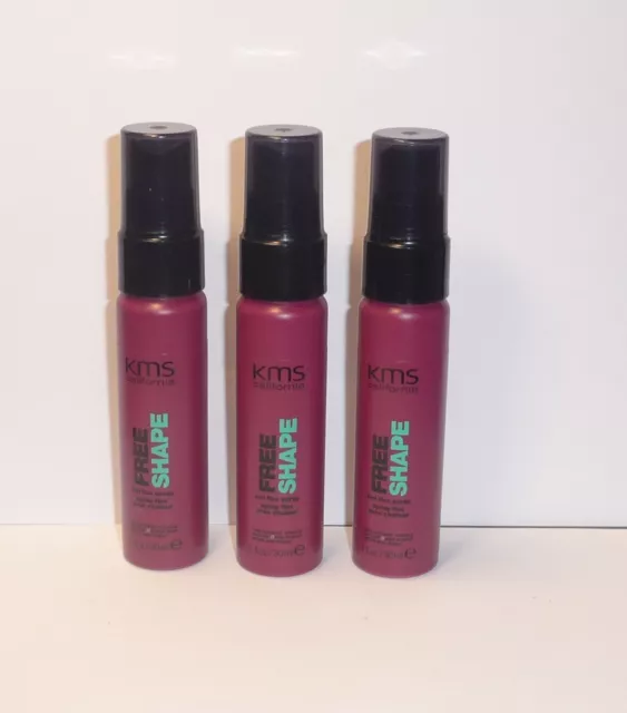 KMS California  Free Shape Hot Flex Spray 3 x 30ml