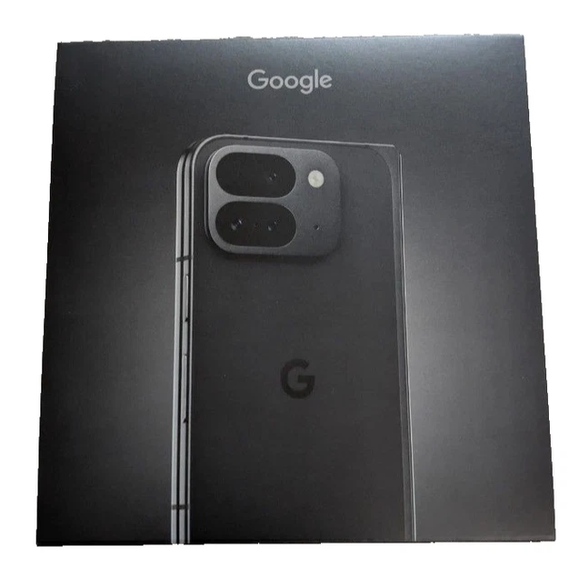 GOOGLE PIXEL 9 Pro Fold Obsidian 256GB SIM Unlocked Factory