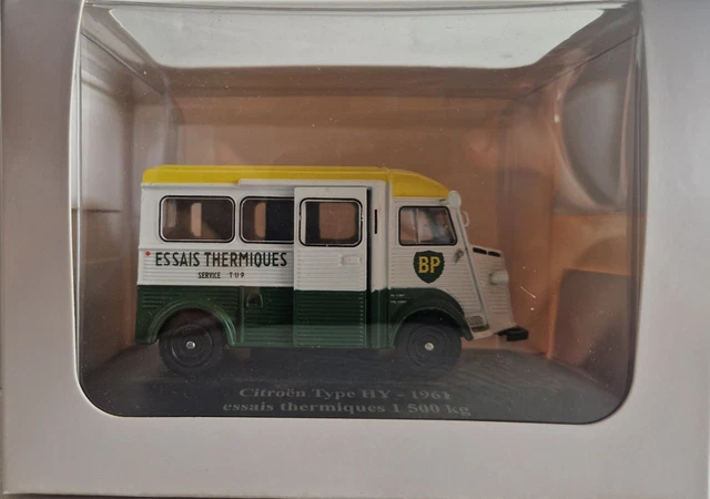 Modèle Réduit Citroën HY VSAB Sapeurs-Pompiers – Échelle 1/43 – Hachette – Neuf