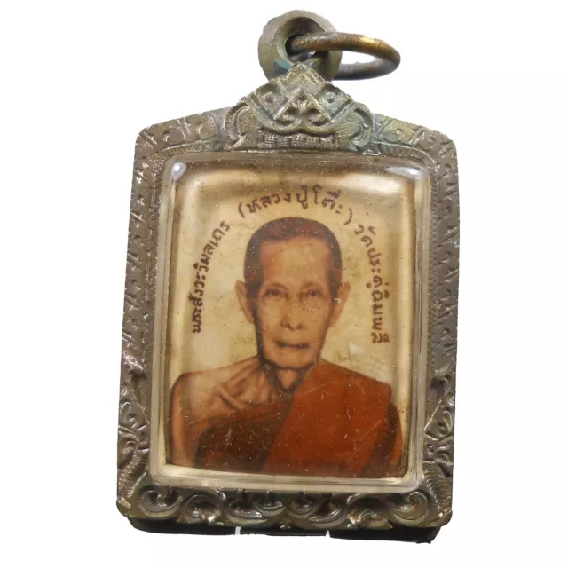 Beautiful Lp Tho Thai Buddha Amulet Hot Pendant Very Real Rare !!!