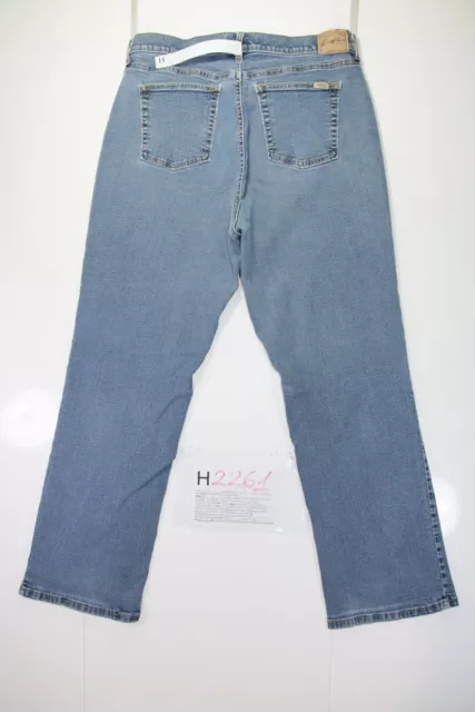 Levis Bootcut Stretch (Cod. H2261) Tg 18W jeans usato Vita Alta Vintage Fashion 2