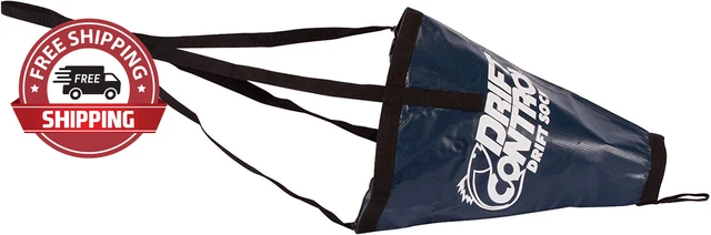 Lindy Drift Control Drift Sock Boat Bag Parachute Drift Anchor for Fishing Boat,