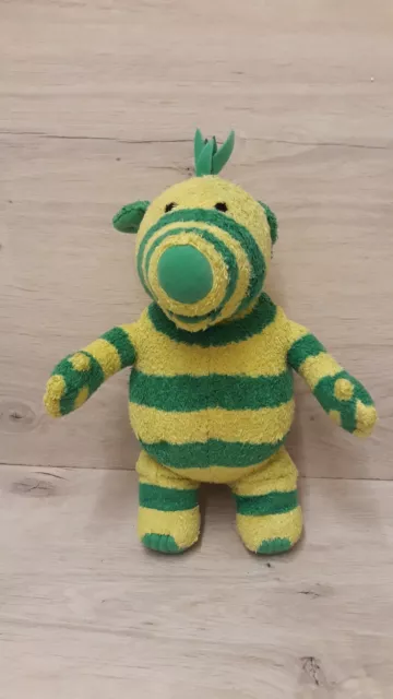 the fimbles plush toy yello green stripe fimbo