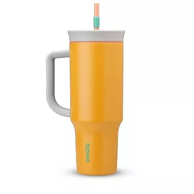 Owala 40oz Stainless Steel Tumbler with Handle - Tropical Orange
