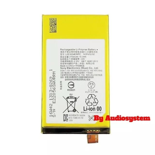 Batteria Cap. Originale Sony Xperia Xa Ultra F3211 Lis1594Erpc E5803 1293-8175