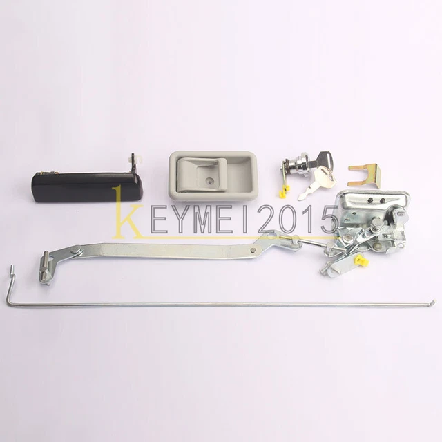Cab Door Lock Assembly Fit For Kobelco Excavator SK140 SK200 SK210 SK230-6E-8
