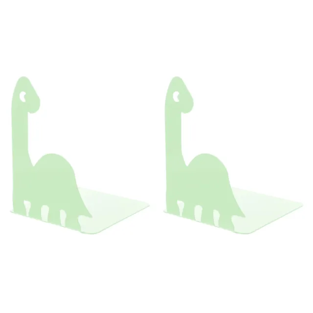 Hierro de metal para dinosaurio sujetalibros para oficina estantes soporte para tapón