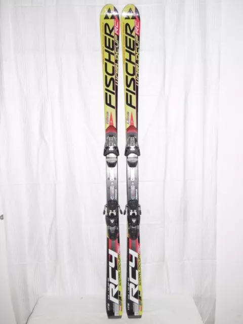 Fischer " Rc4 Worldcup Rc " Top Ski Race Carver + Bindung 175 Cm