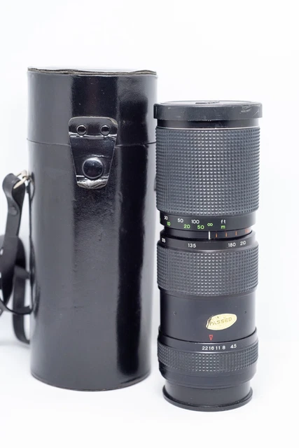 Objectif Zoom Télé Sunex 210 Mm - Monture à Vis - Neuf Ouvert (jamais Utilisé)