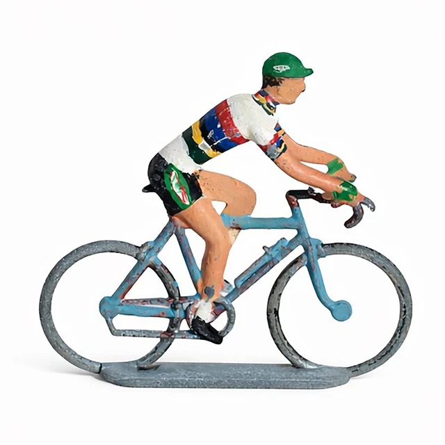 FIGURINE CYCLISTE - Type Cofalu - 1960 TOUR DE FRANCE COMPLET (14