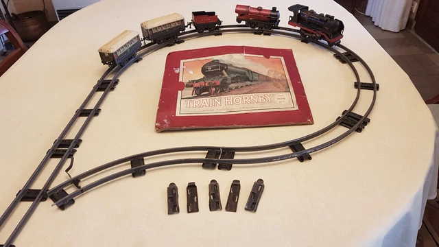 ANCIEN TRAIN LOCOMOTIVE Mecanique En Tole A Cle EUR 90,00 - PicClick FR