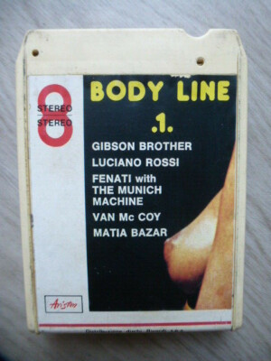 STEREO 8 BODY LINE 1 VAN MC COY,MATIA BAZAR,FENATI,GIBSON ARISTON AR/80313 1977 