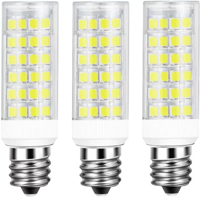 3X 50W Equivalent Bulbs E12 Ceramic Corn Light For Home Lighting Ceiling Fan