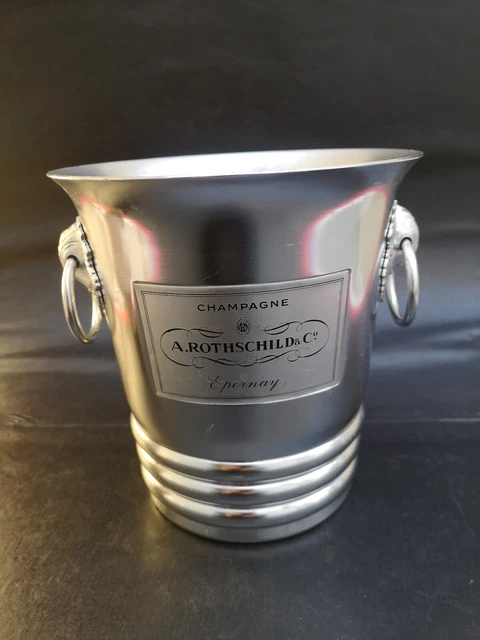 seau a champagne vranken demoiselle en aluminium • EUR 12,00