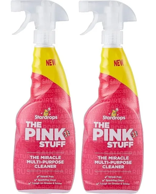 SCRUB DADDY SCRUBBER Sponge Pink Stuff Miracle Cleaner Paste Spray