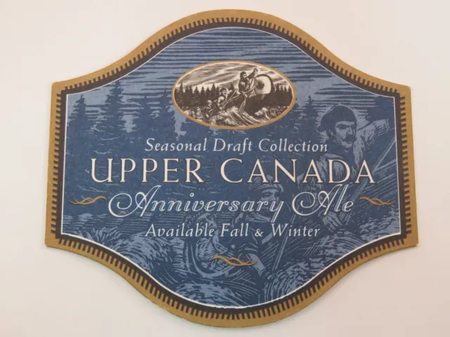 Cool Beer Coaster ~ Sleeman Brewing & Malting Co. Upper Canada Anniversary Ale