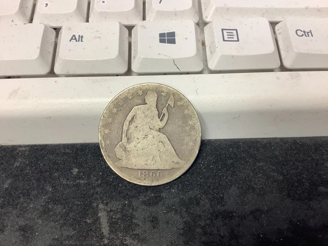 1860-O Seated Half Dollar