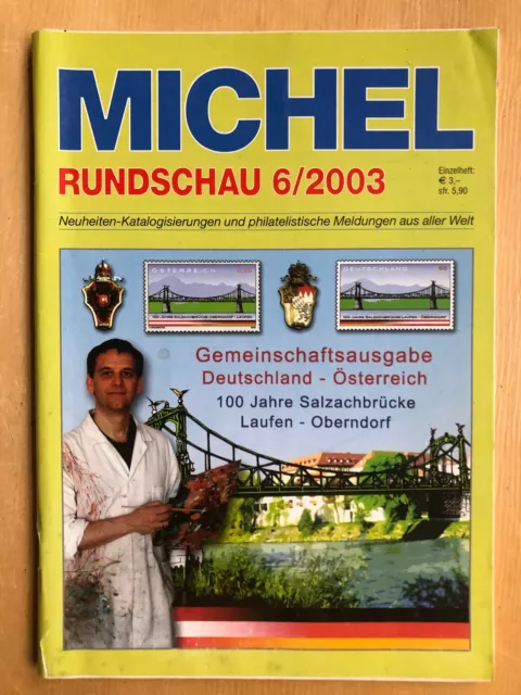 MICHEL Rundschau Jahrgang 6 /2003   Philatelistische Meldungen aus aller Welt
