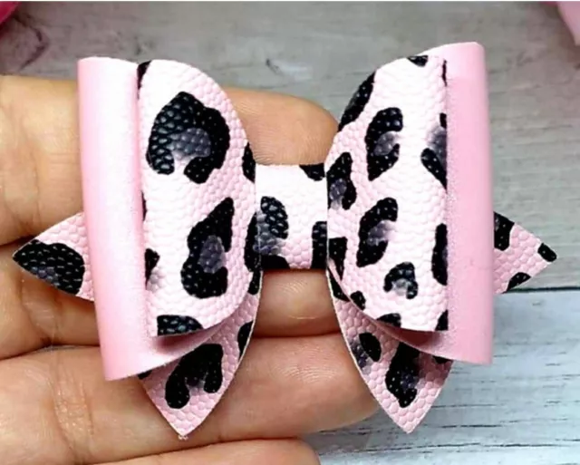 4 inch Cheer Bow Double Loop Plastic Hair bow template make your own hair bows