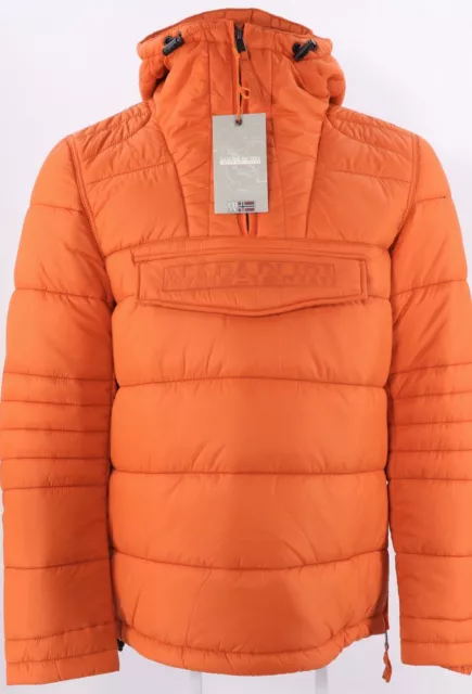 Napapijri Rainforest Pack Evo Down Jacket Giacca Chaqueta Canguro Size L Men New