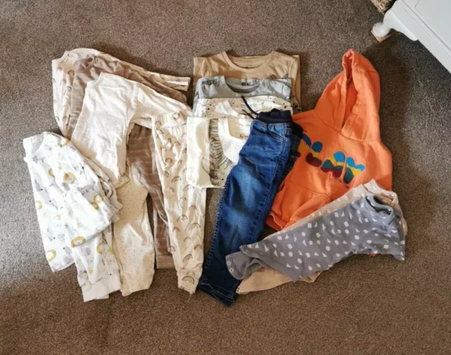 18-24 Month Neutral Baby Bundle Includes Cosey Zara Pyjamas