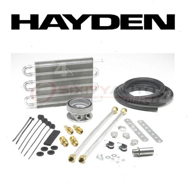 Hayden Engine Oil Cooler for 1952-1956 Ford Customline - Belts Cooling it