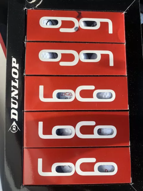 Dunlop Loco Distance golf balls, 15 Brand new in boxes